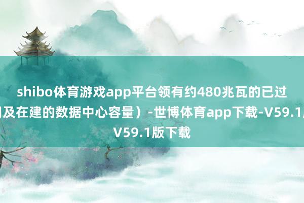 shibo体育游戏app平台领有约480兆瓦的已过问使用及在建的数据中心容量）-世博体育app下载-V59.1版下载