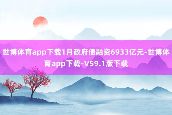 世博体育app下载1月政府债融资6933亿元-世博体育app下载-V59.1版下载